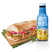 Immagine Sandwich Flûte & Mitico Ice Tea 50cl
